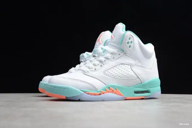 Rep TBK Jordan GS Aqua Air 5 440892-100 Light 0602